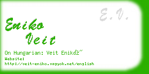 eniko veit business card